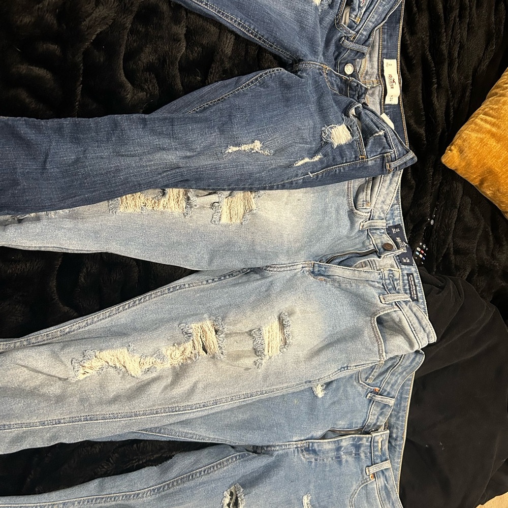 Hollister Blue Skinny Jeans
